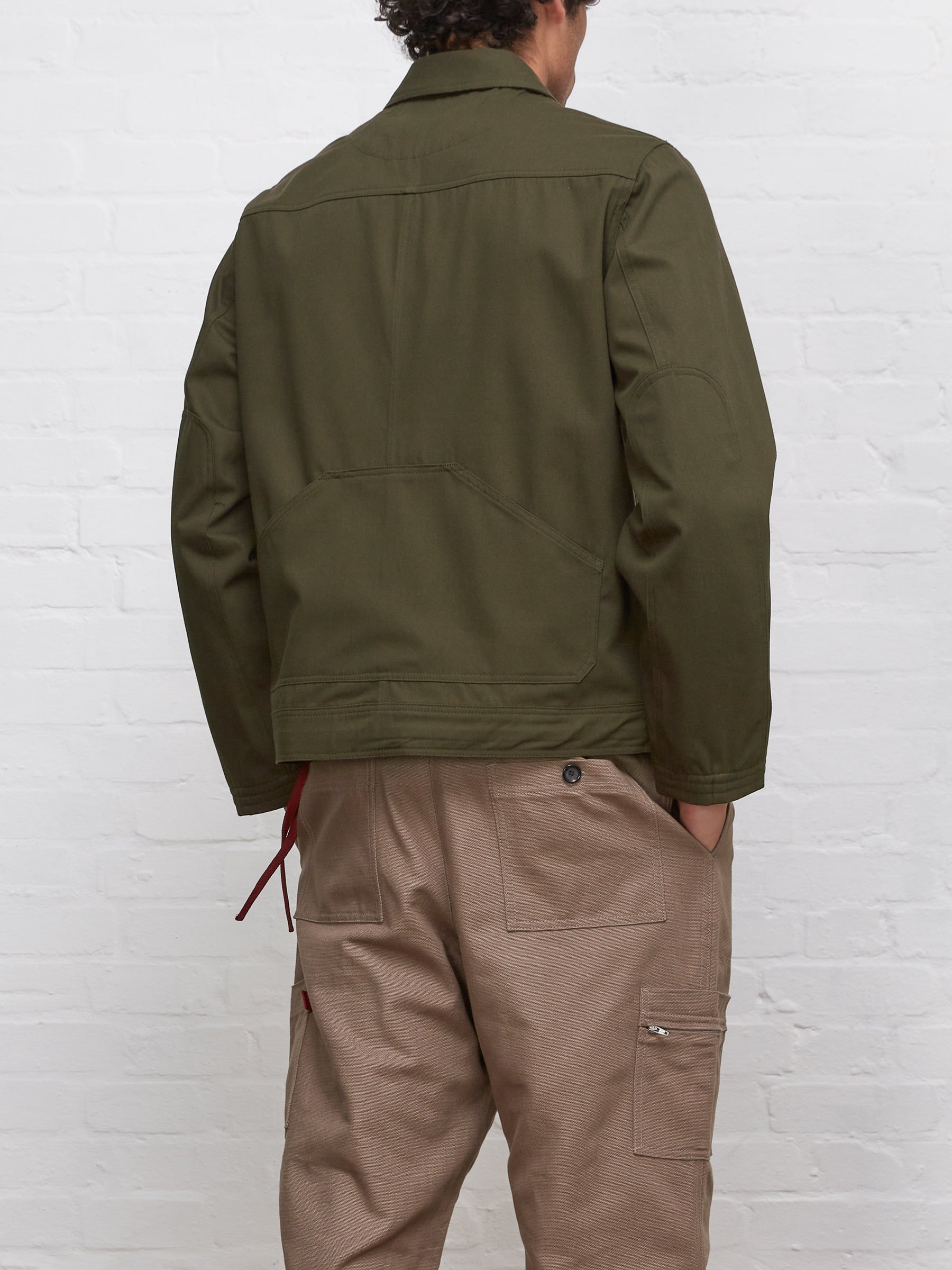  Oliver Spencer X Niwaki Hortus Gardening Jacket Park Green