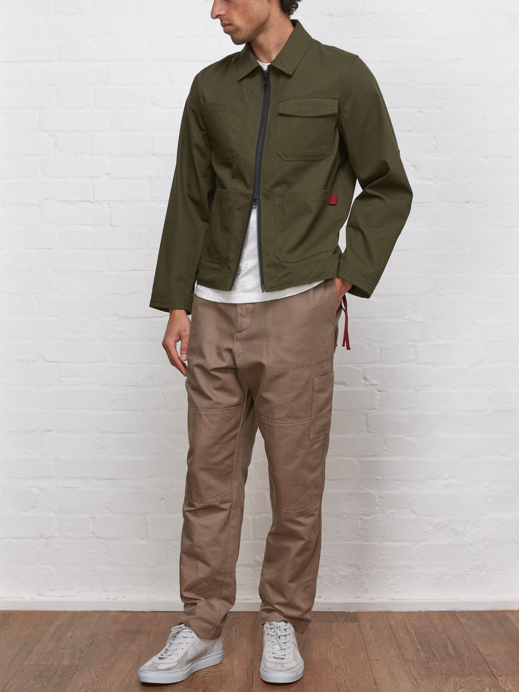  Oliver Spencer X Niwaki Hortus Gardening Jacket Park Green