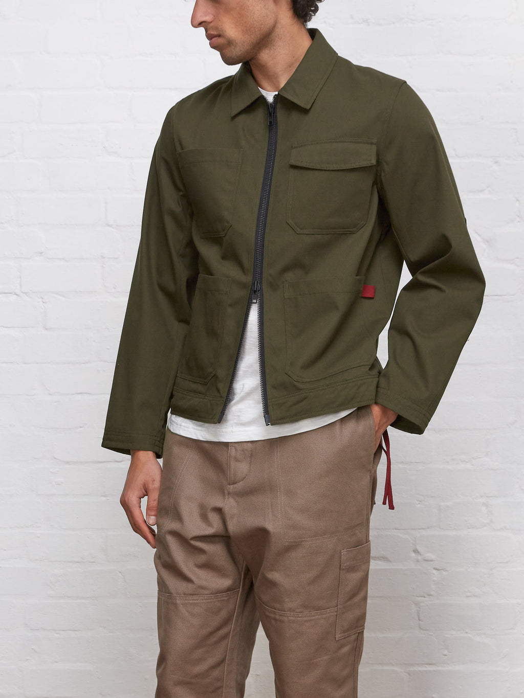  Oliver Spencer X Niwaki Hortus Gardening Jacket Park Green