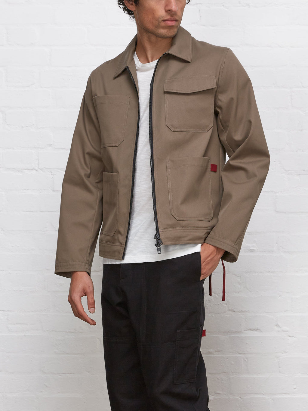  Oliver Spencer X Niwaki Hortus Gardening Jacket Scafell Khaki