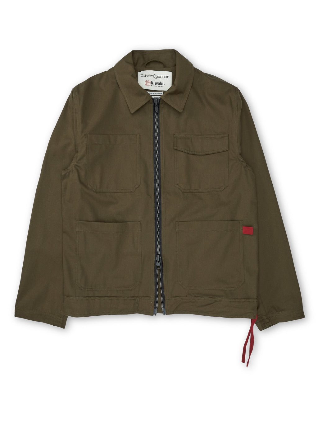  Oliver Spencer X Niwaki Hortus Gardening Jacket Park Green