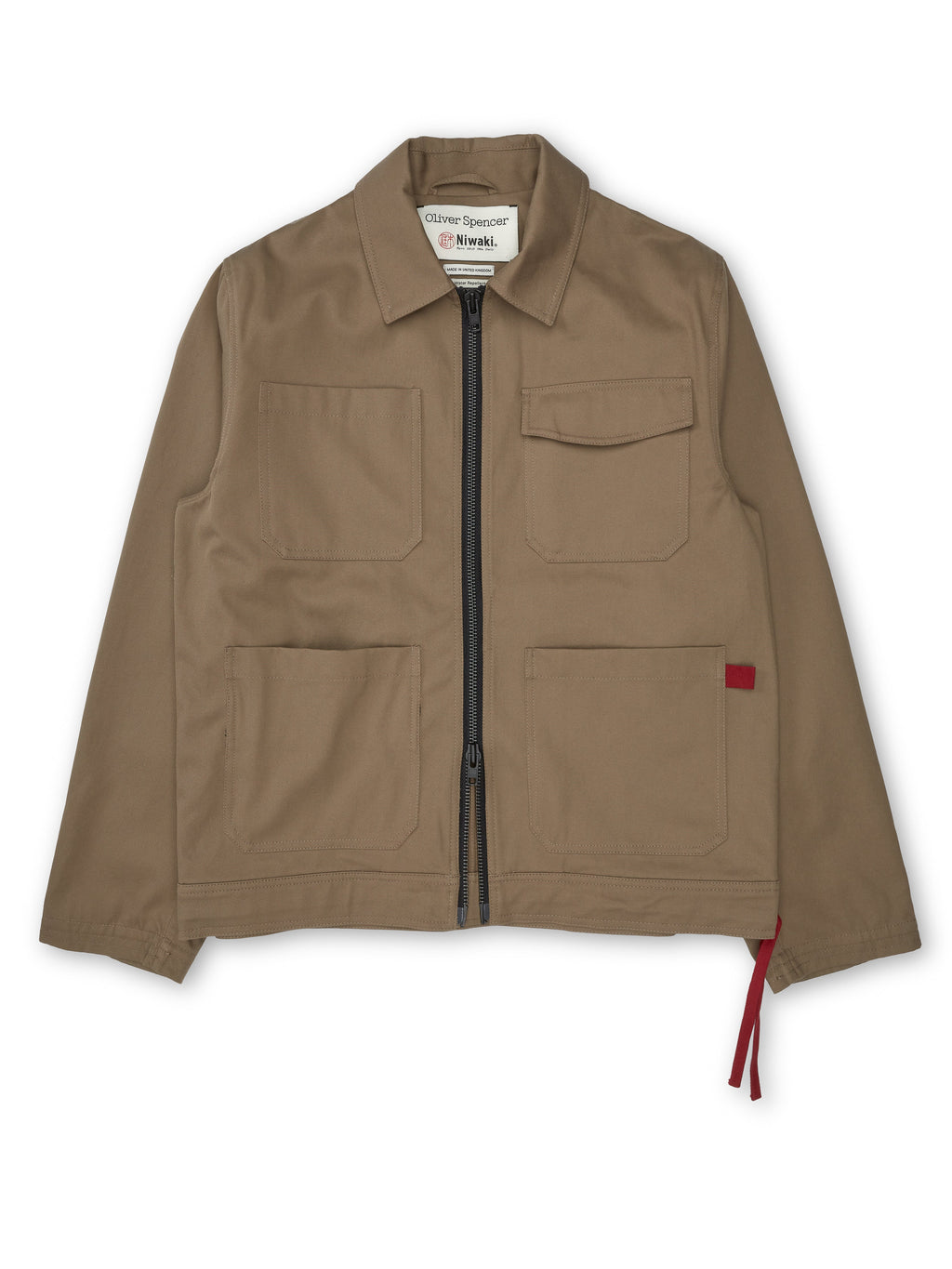  Oliver Spencer X Niwaki Hortus Gardening Jacket Scafell Khaki
