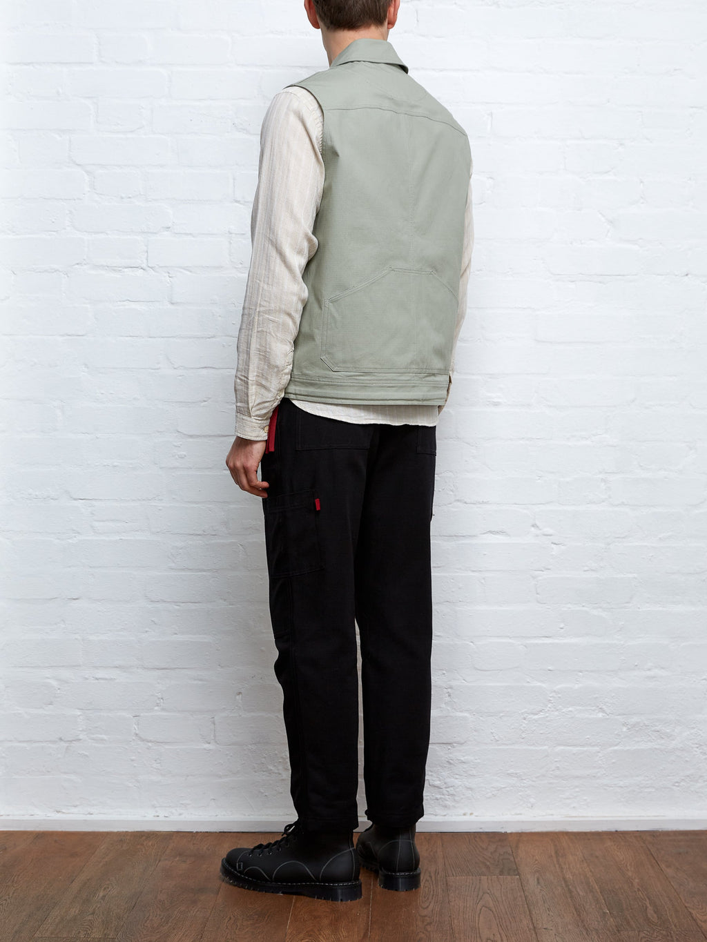  Oliver Spencer X Niwaki Scion Gardening Gilet Hyde Green