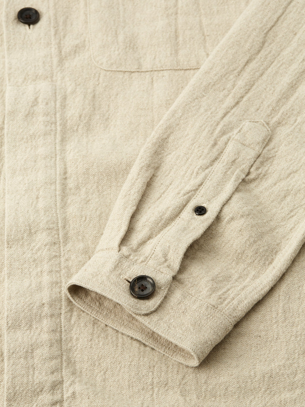  Oliver Spencer X Niwaki Haru Gardening Overshirt Bruton Beige