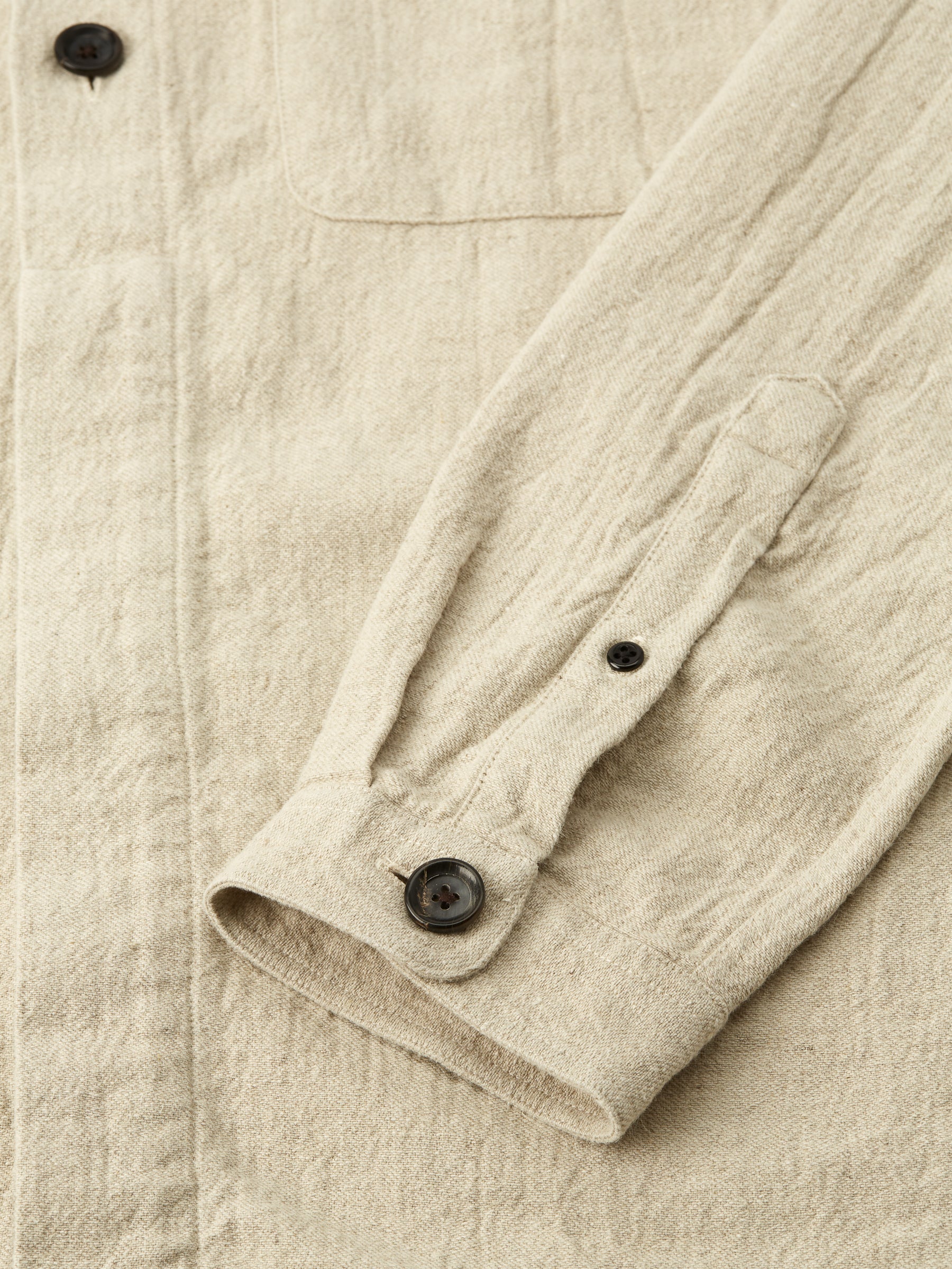  Oliver Spencer X Niwaki Haru Gardening Overshirt Bruton Beige