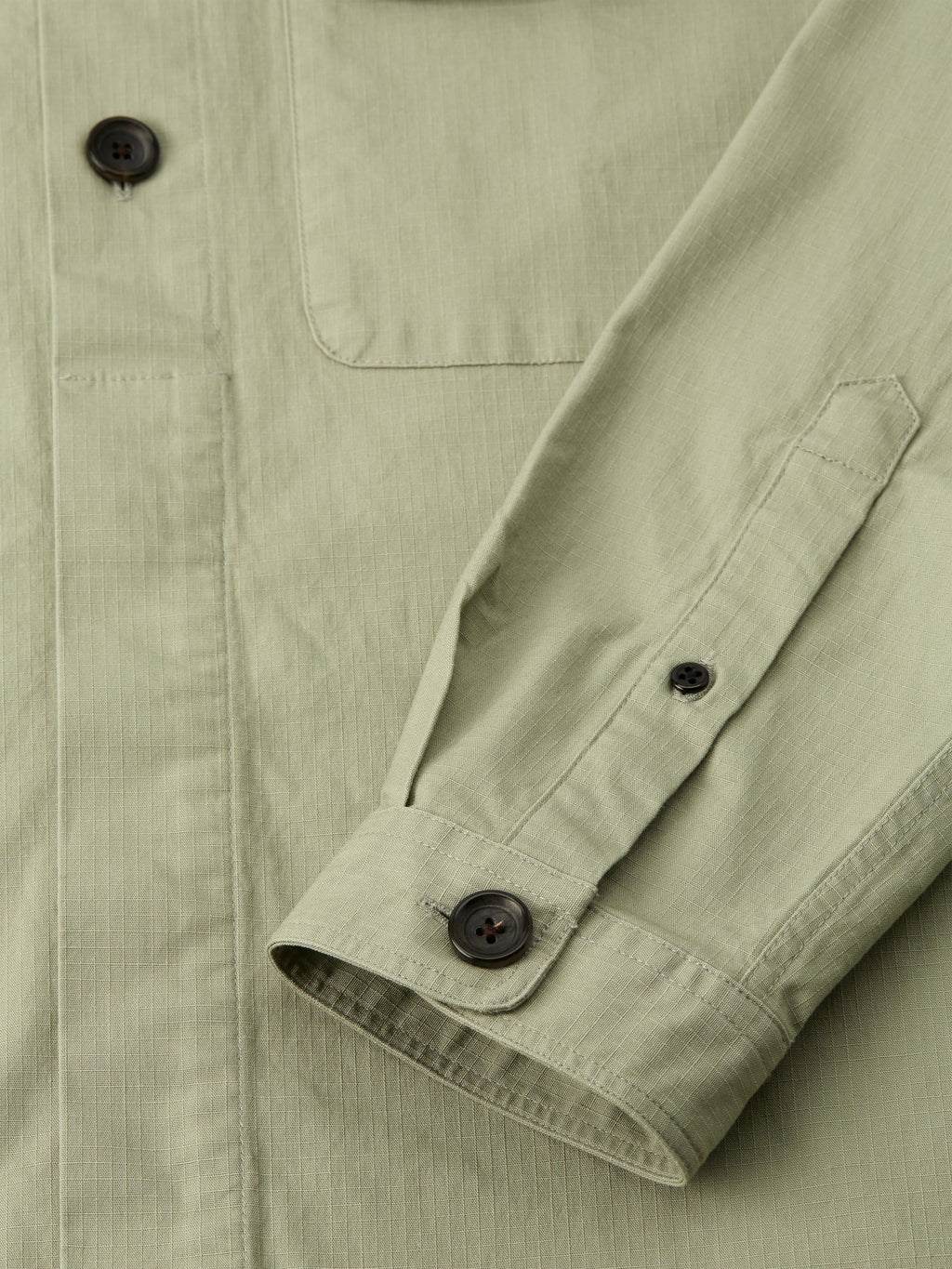  Oliver Spencer X Niwaki Haru Gardening Overshirt Hyde Green