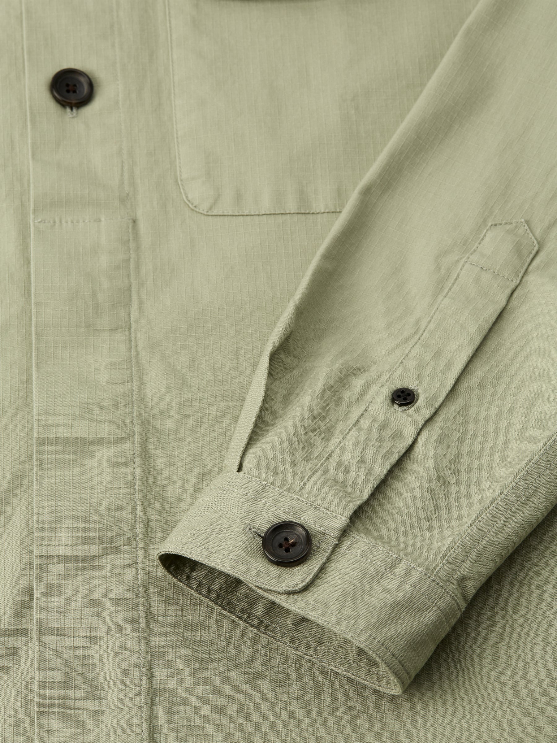  Oliver Spencer X Niwaki Haru Gardening Overshirt Hyde Green