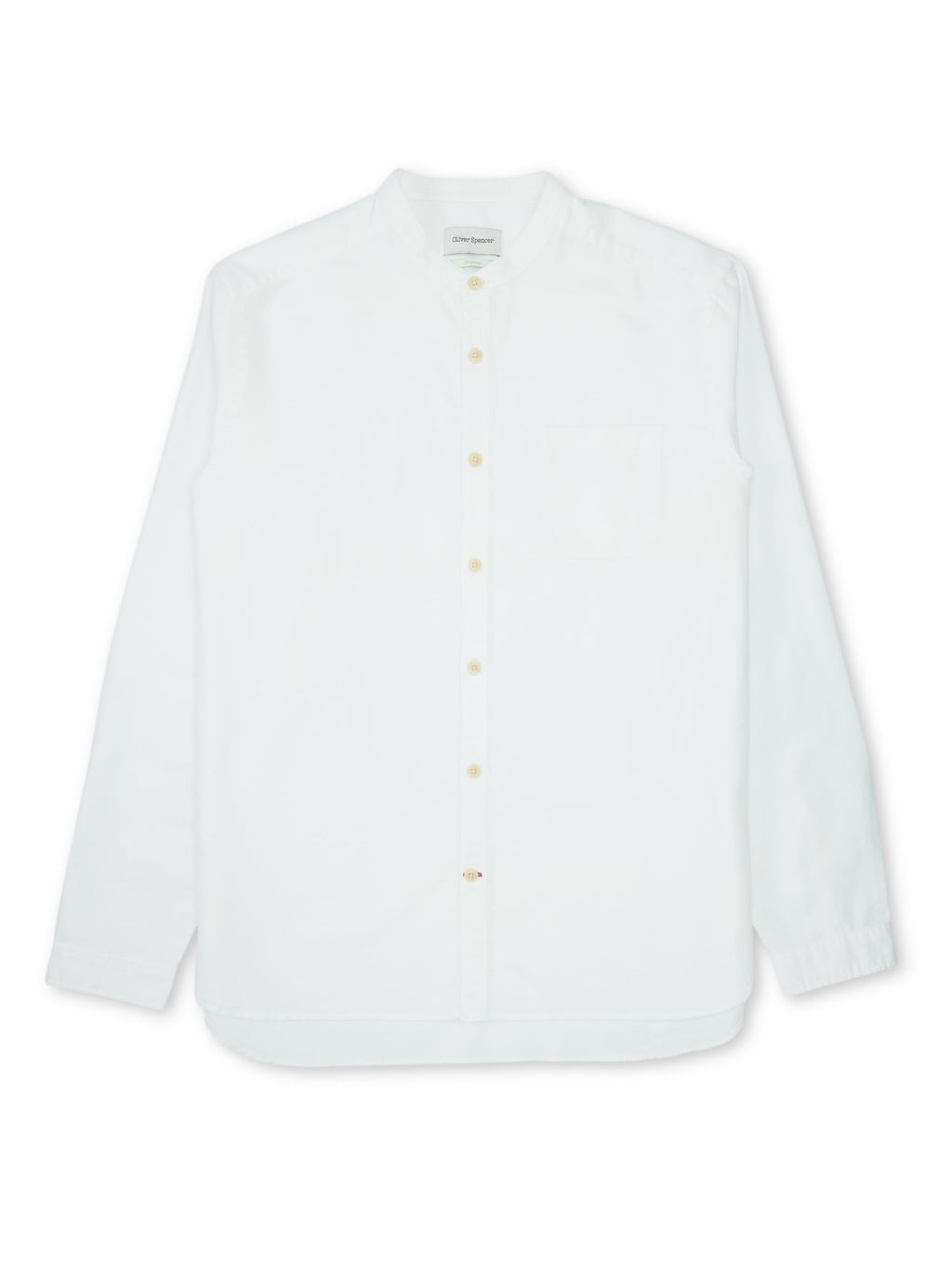  Grandad Shirt Brecon White