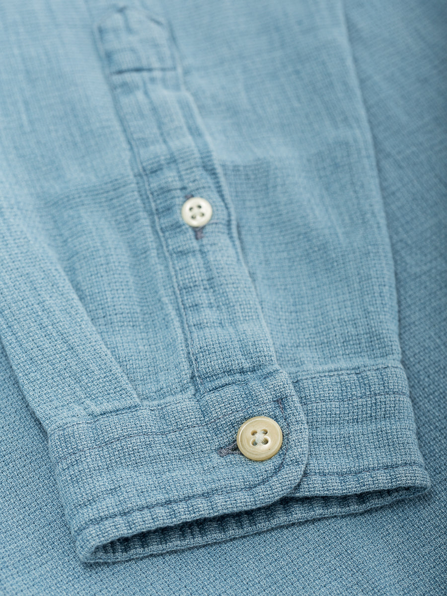  Grandad Shirt Kildale Indigo Light
