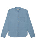 Grandad Shirt Kildale Indigo Light