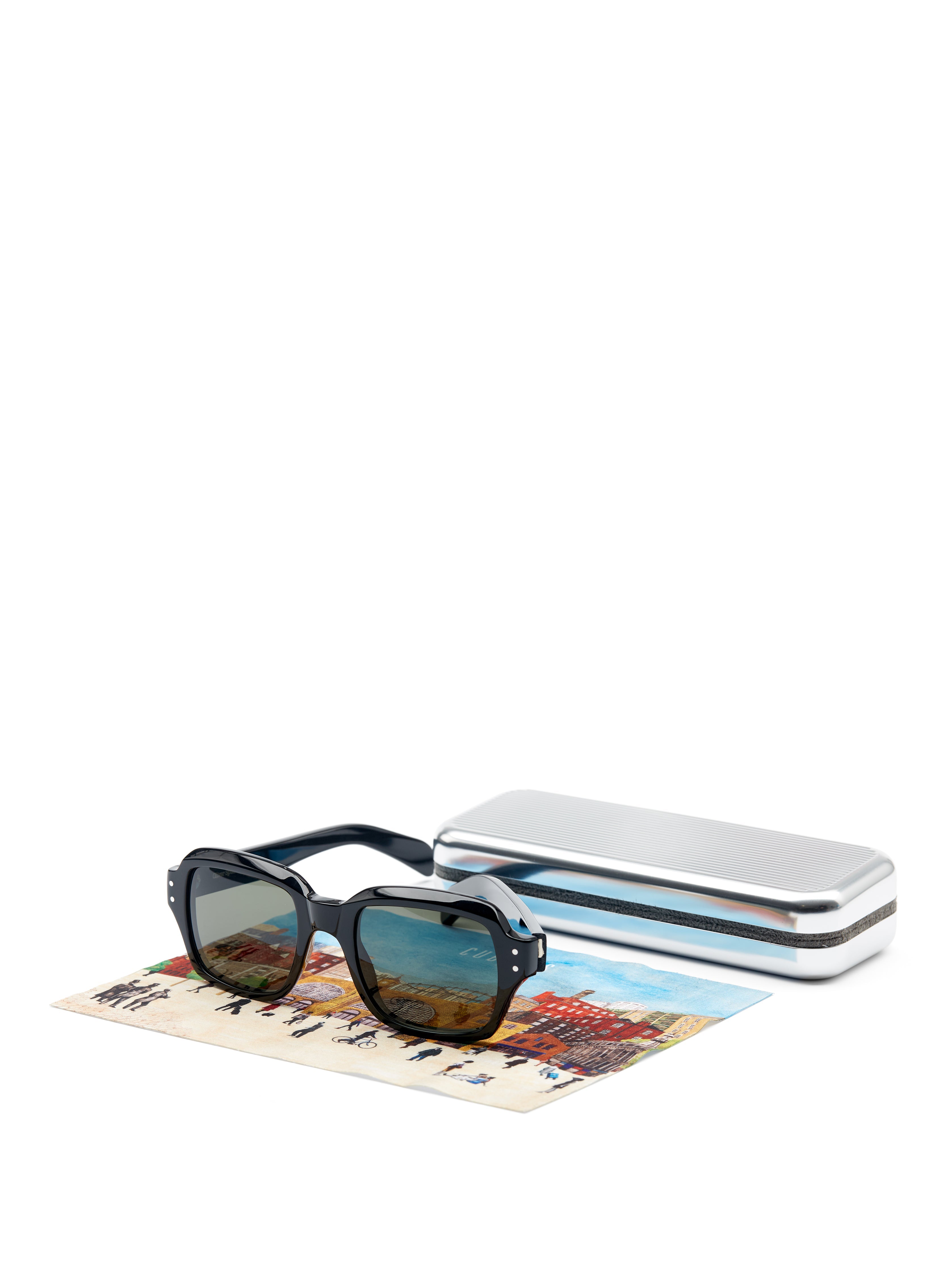  Cubitts X Oliver Spencer Conduit Sunglasses Black