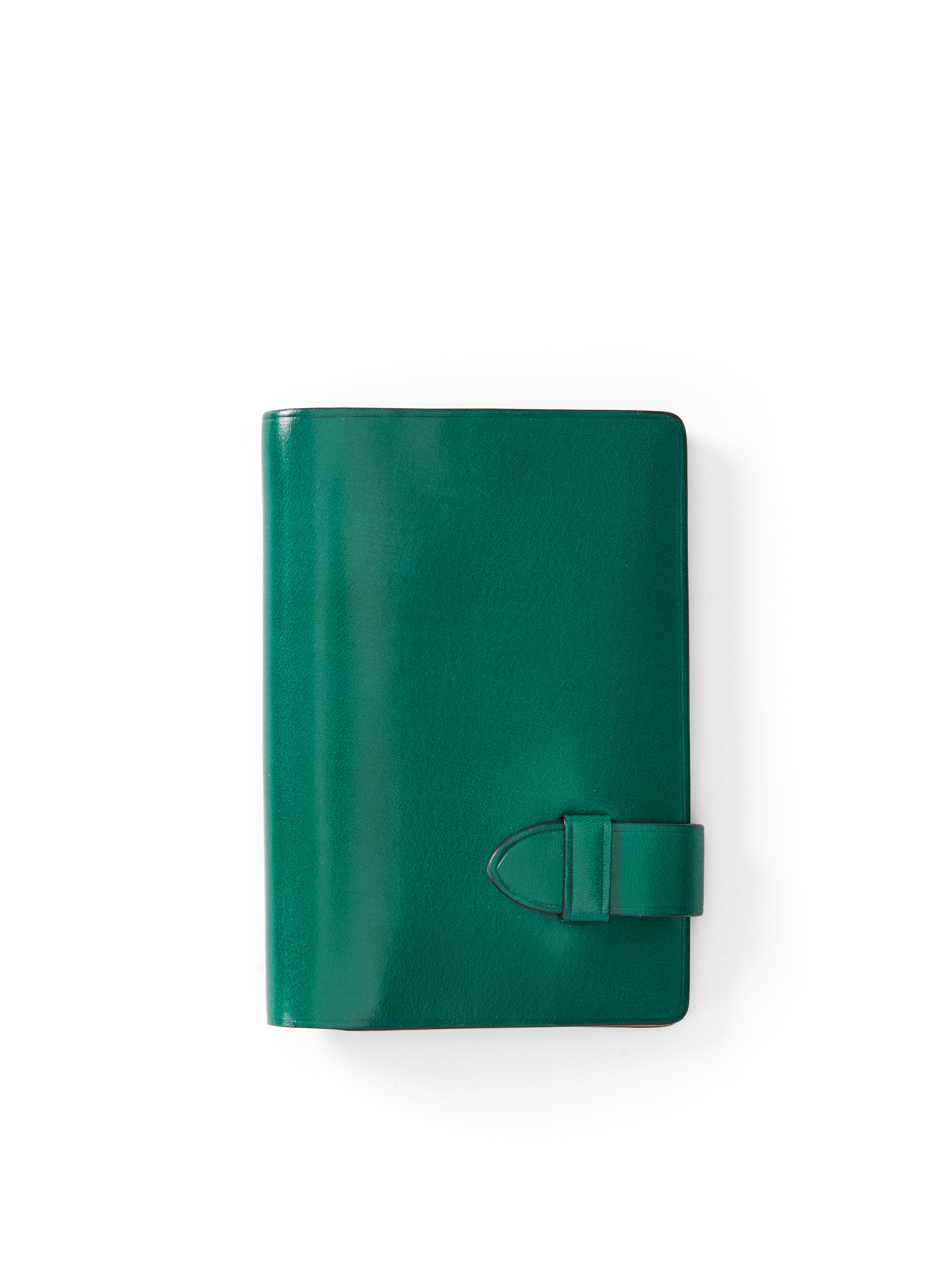  Il Bussetto Passport Holder Green Leather