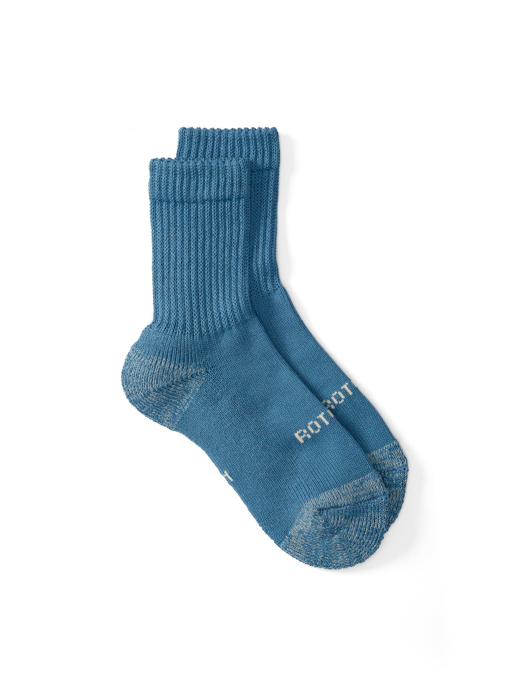  Ro To To Everyday Pile Crew Socks Blue