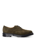 Solovair X Oliver Spencer Green Suede 3-eye Gibson Shoes