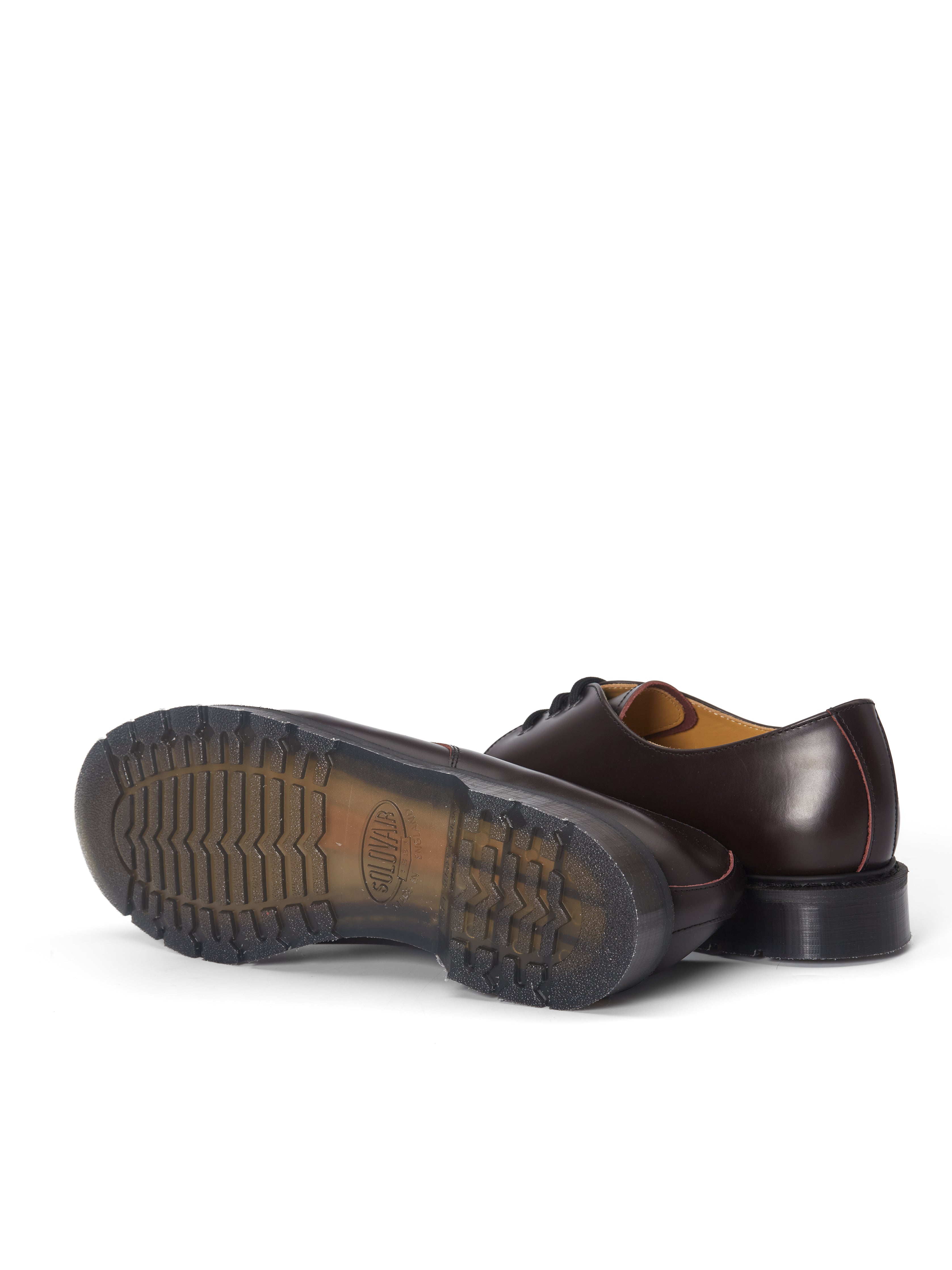  Solovair X Oliver Spencer Gibson Shoe Ox Blood Hi Shine Leather