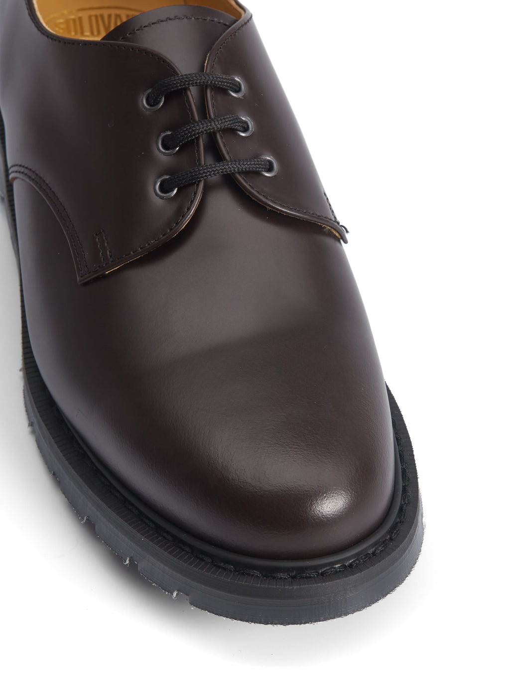  Solovair X Oliver Spencer Gibson Shoe Ox Blood Hi Shine Leather