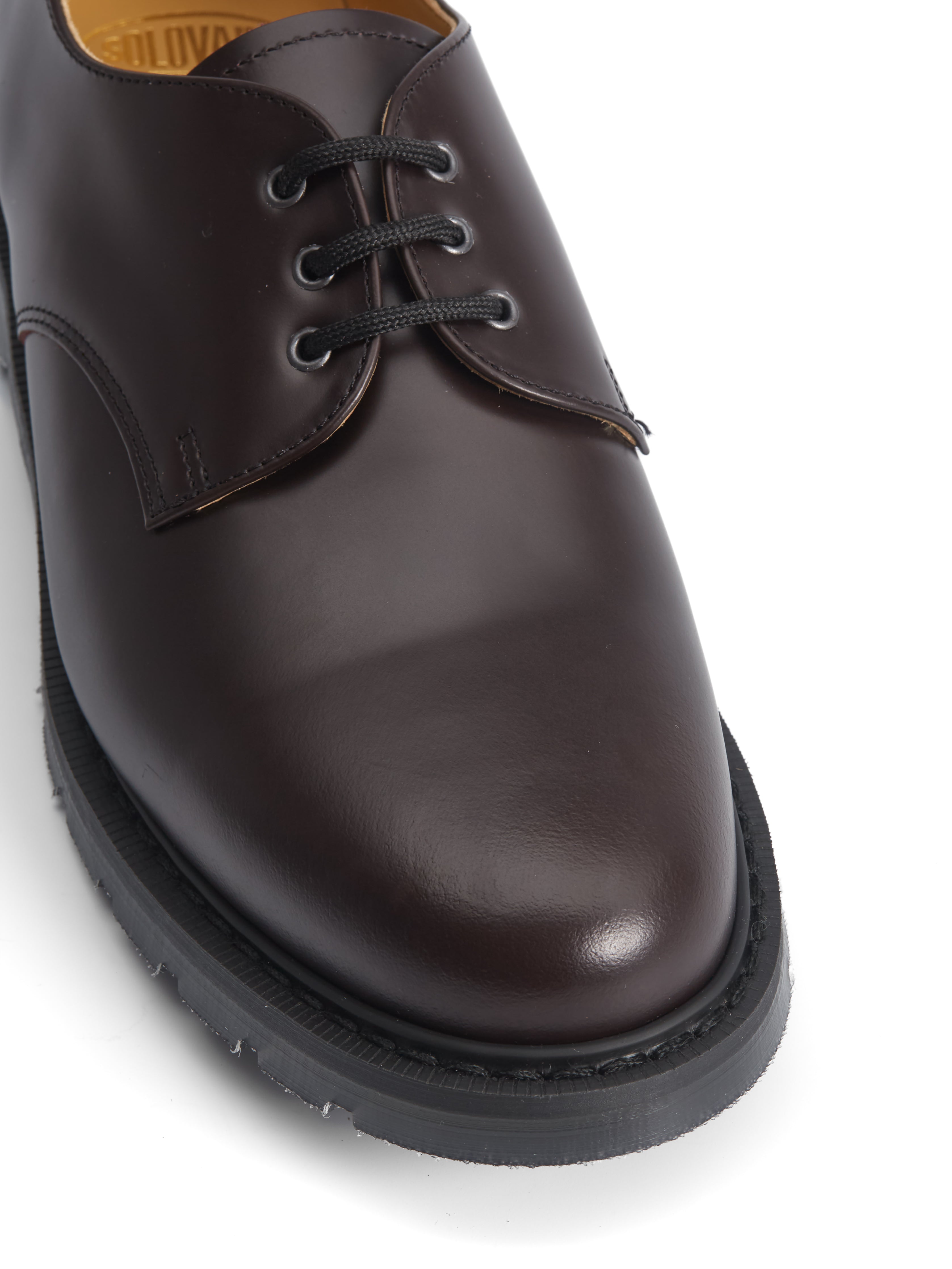  Solovair X Oliver Spencer Gibson Shoe Ox Blood Hi Shine Leather