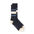  Polperro Socks Albion Navy/Cream