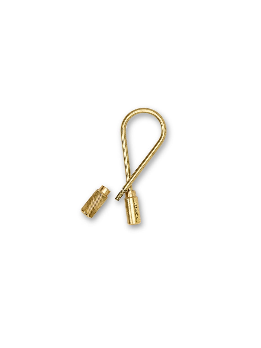  Craighill Brass Closed Helix Keyring