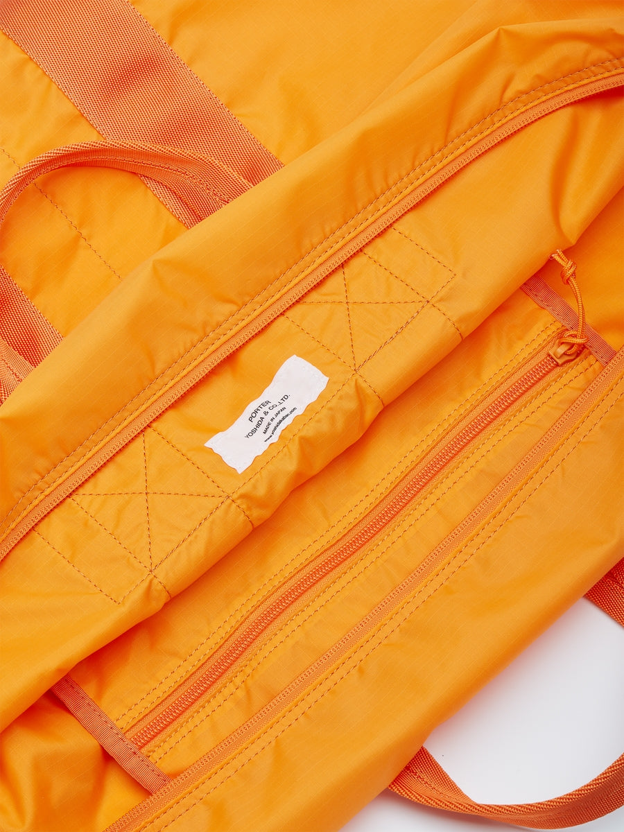  Porter-Yoshida & Co 2-way Flex Duffle Bag Orange
