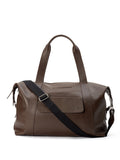  Overnight Bag Pebble Leather Walnut