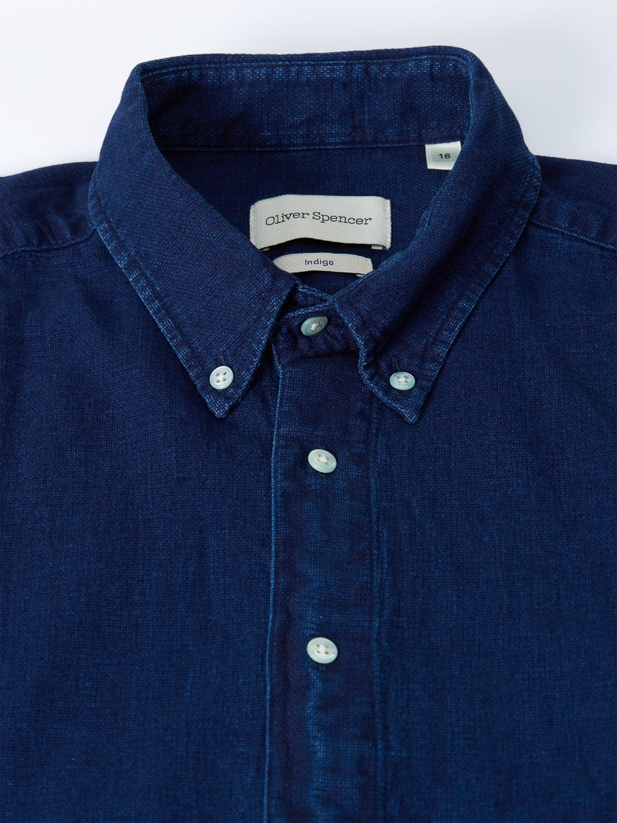  Brook Shirt Kildale Indigo Rinse