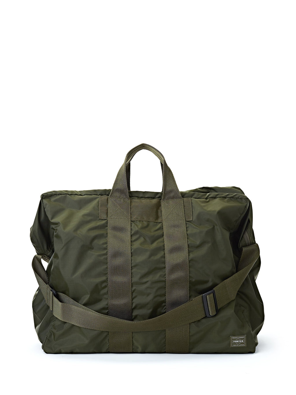  Porter-Yoshida & Co 2-way Flex Duffle Bag Olive