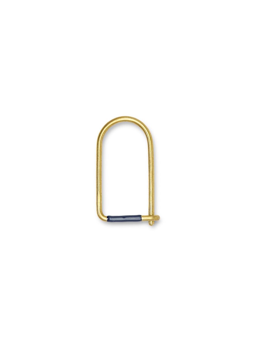  Craighill Wilson Blue Enamelled Keyring