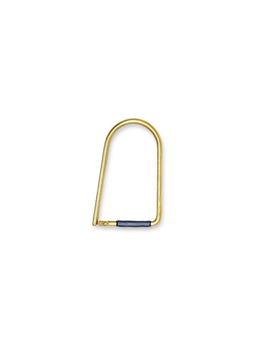  Craighill Wilson Blue Enamelled Keyring